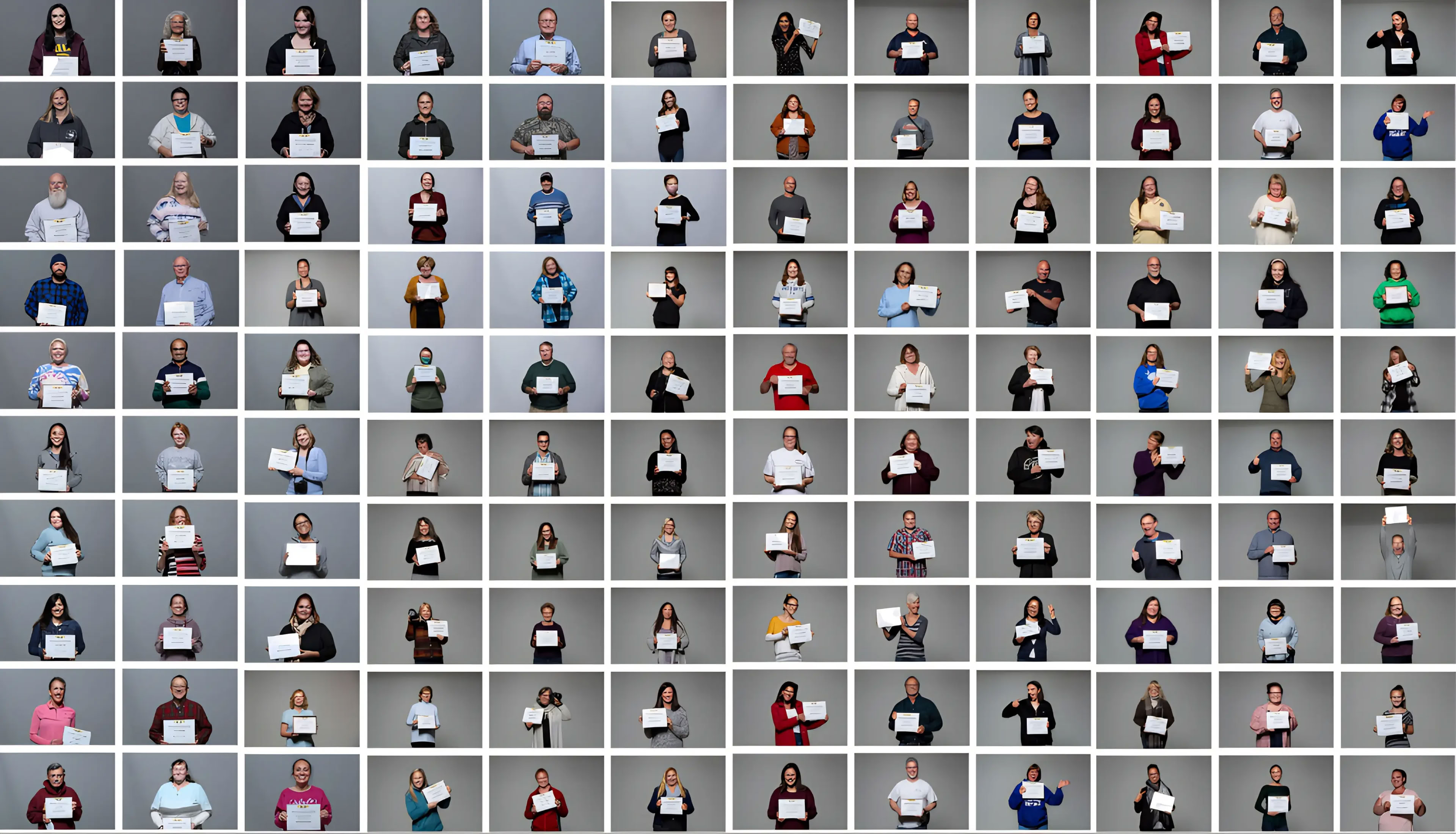 Photographers that graduated photography courses and classes